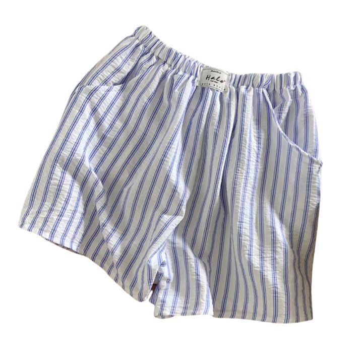 Soft%20Spring%20Summer%20Casual%20Shorts%20Women%20Baggy%20High%20Waist%20Stripe%20Short%20Pants%20Chic%20with%20Pocket%20Thin%20Loose%20Shorts%20Girls%20-%20Image%209
