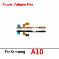 Volume Power Switch On Off Button Key Flex Cable Repalcement For Samsung A10 A20 A30 A40 A50 A60. 
