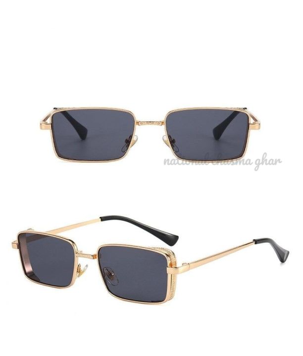 Thin%20Square%20Sunglass%20Golden%20Metal%20Frame%20Black%20Glass%20Vintage%20Sunglasses%20For%20Unisex%20-%20Black%20Sunglasses%20For%20Men%20And%20Women%20%7C%20-%20Image%203