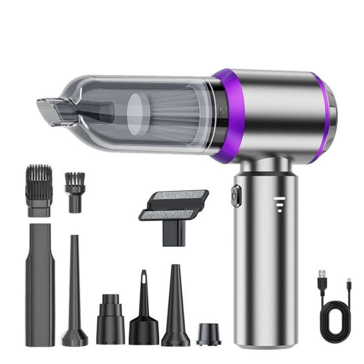 OYPFXMI%20Car%20Vacuum%20Portable%20Cordless%20Mini%20Vacuum%20Cleaner%20Compressed%20Air%20Duster&Air%20Blower&Pump%20Hand%20Held%20Vacuum%20Silver%20Gray%20-%20Image%202