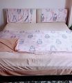 Velvet Bedsheet Set With Blanket Cover. 