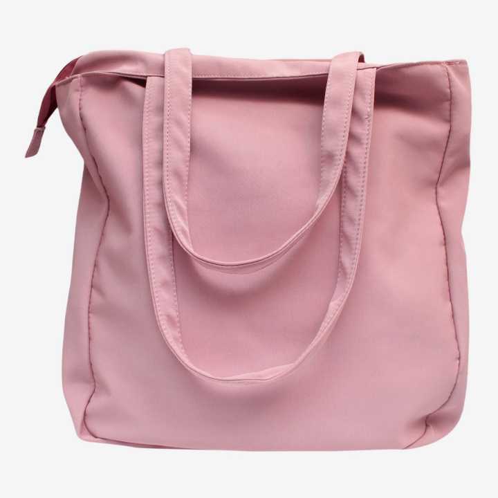 Pink%20Shopping%20Bag%20Eco-Friendly%20Cotton%20Tote%20Bag%20Women's%20Fashion%20Handbag%20Pink%20Color%20-%20Image%203