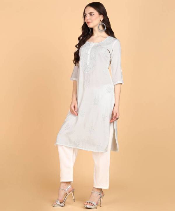 Women%20Chikan%20Embroidery%20Cotton%20Rayon%20A-line%20White%20Kurta%20Traditional%20Ethnic%20wear%20for%20all%20Occasion%20Casual%20Festive%20Party%20wear%20Kurti%20Only%20-%20Image%202