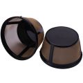 Reusable 4 Cup Basket Replacement Coffee Filter -For Permanent Coffee Filter for Maker and Brewer (2 Pack]). 