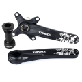 OUMERY Crankset 170MM Bicycle Chainring Hollow Integrated Crankset 34T/36T Bike Square Hole Sprocket Crank Black. 