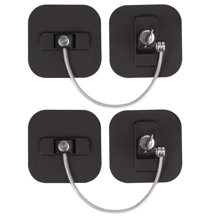 2%20Pcs%20Refrigerator%20Door%20Lock%20Freezer%20Window%20Safety%20Locks%20with%20Key%20Cable%20Restrictor%20Adhesive%20Freezer%20Door%20Latch%20Black%20-%20Image%205