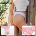 Sutuiying Original Special Offer FINETOO 4PCS/Set S-XL Women Panties G-string Woman's Underwear Girl Lace Lingerie Female Bikini Lady Thong Intimates. 