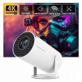 Projector 4K Android 11 HY300 Pro Wifi6 260ANSI Allwinner H713 BT5.0 1080P 1280*720P Cinema Outdoor portable Projetor. 