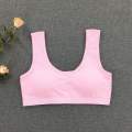 New Cotton Underwear Teenager Girls Bra Children Training Bras Vest 8-16Y Student Bra Wrapped Girls' Developing Sports Vest. 