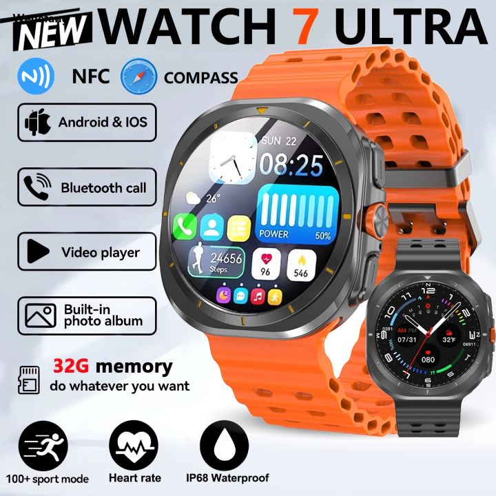 Wenefang%202025%20New%20Galaxy%20Watch%207%20Ultra%20Smart%20Watch%20Men%2032GB%20Memory%20Video%20GPS%20%E3%80%902025%20Version%E3%80%91%20NFC%2047mm%20AMOLED%20Fitness%20Tracker%20Health%20Smartwatch%20For%20Samsun%20-%20Image%202