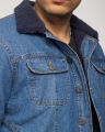 LOGO Men's Denim Jacket. 