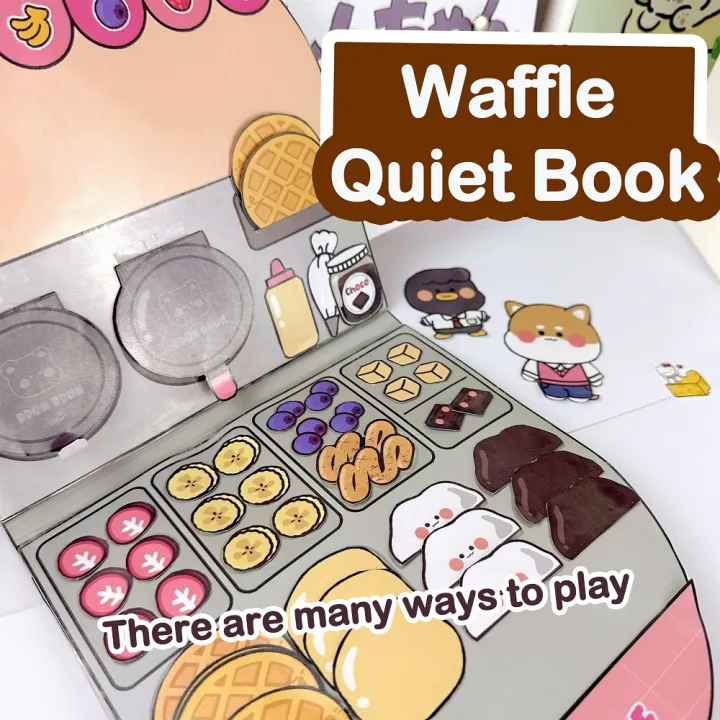 Creative%20Waffle%20Bread%20Fried%20Chicken%20Snack%20Bar%20Convenience%20Store%20Beauty%20Salon%20Handmade%20Toy%20Book%20Cartoon%20Decompress%20Quiet%20Book%20DIY%20Handmade%20Material%20Kit%20Toy%20Gift%20-%20Image%207
