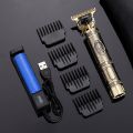 Vintage T9 Trimmer Professional Hair Clipper Electric Hair Trimmer Cordless Shaver Trimmer 0mm Men Barber Hair Cutting Machine. 