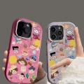 🚚 【 Spot inventory 】 Free shipping 🚚Funny anime phone case suitable for iPhone 15, 14, 13, 12, 11 Pro Max XR X/XS Max 7, 8, 16 Plus fashionable pout mouth shock-absorbing case. 