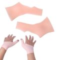 Pain Arthritis Tendon Gloves Thumb Stabilization Silicone Wrist Support 2Pcs/Pair Brace Fingerless Compressor is used to relieve pain inflammation. 