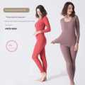 Seamless Thermal Coat Set For Women Inside. 