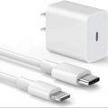 Bizzy iPhone 20W Original Charger with Type-C to Lightning Cable Fast Charging Adapter. 