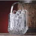 Home Decorise Glass Ice Bucket with Acralic Handle and Tong for Bar and Home, Big Size Ice Bucket Bar Accessories and Gift Item | With TOng. 