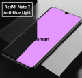 Linman Anti-Blue Ray Matte Tempered Glass Luxury For XiaoMi RedMi Note 7 / Note 7 Pro. 