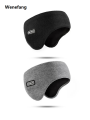 Wenefang Warm earmuffs winter headband ear muffs men thickened warmth running Hot Selling skiing outdoor sports headband forehead Cycling Cold proof. 