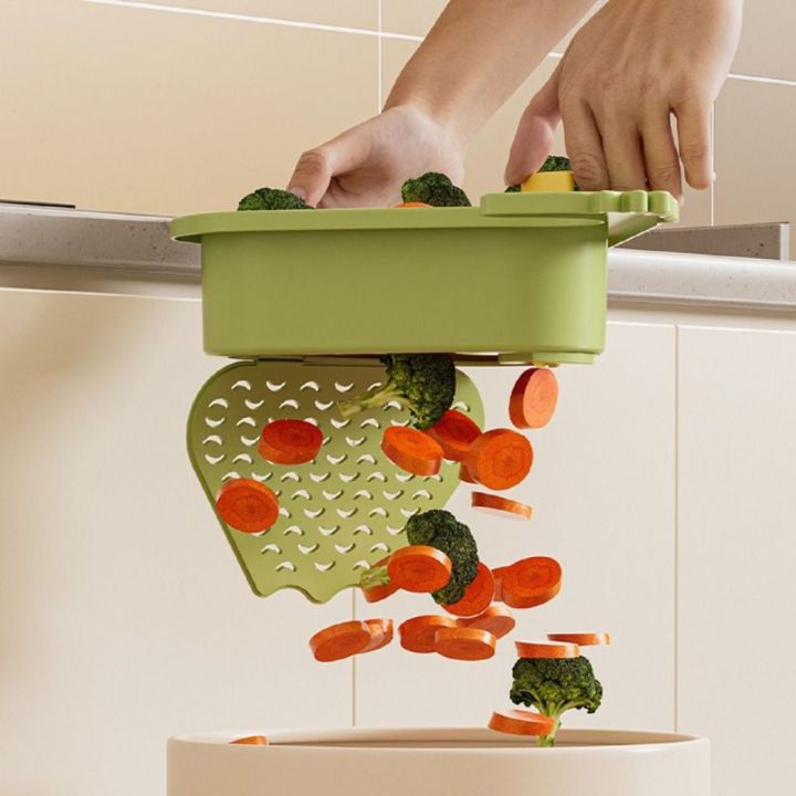 2pcs%20Durable%20Punch-free%20Sink%20Drain%20Basket%20Creative%20Triangular%20Multi-functional%20Pool%20Detachable%20Quickly%20Drain%20Plastic%20Water%20Filter%20Rack%20Food%20Peel%20-%20Image%208