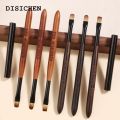 DISICHEN New 1PC Acrylic Nail Brush Pen for Powder Manicure Round Wood Handle Gel Builder Brushes Tools. 