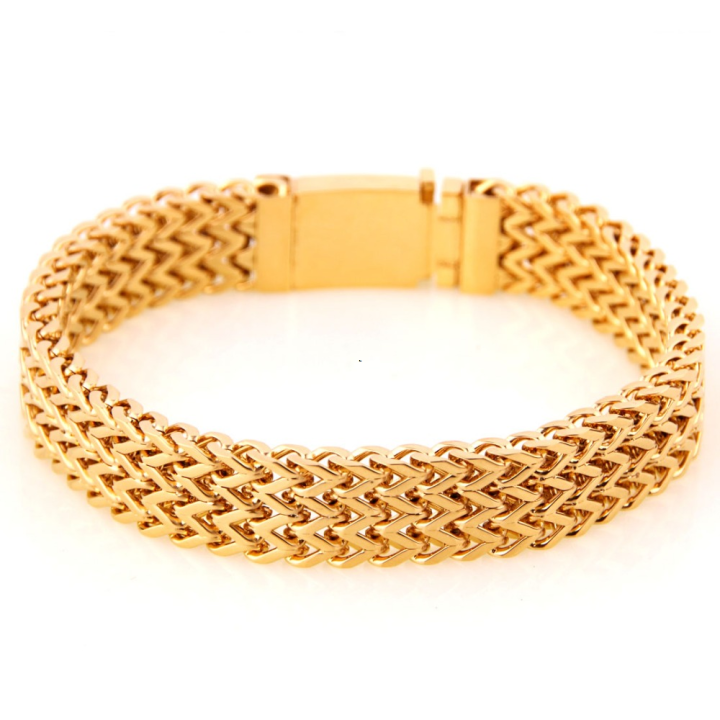 Christmas%20Gift%20Wristband%20Boy%20Figa%20Stainless%20Steel%2013mm%5D%20520_Fullyoung%20%5BShop%20Charming%20316L%20Gold%20Luopin%20Chain%20Bracelet%209%7C%5D%20-%20Image%204