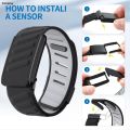 Sutuiying WHOOP SportFlex Wrist Band Soft-Touch Silicone Waterproof Hot Selling and Sweatproof Adjustable Strap , 4.0 Compatible. 