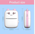 Mini Portable Thermal Printer Photo Printer Lable Print Pocket Printer. 