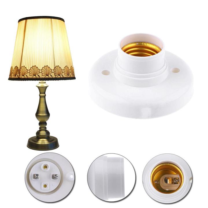1/5PCS%20Bulb%20Parts%20Plastic%20Lamp%20Accessory%20Bulb%20Holder%20Round%20Socket%20E27%20Lamp%20Base%20Screw%20Light%20-%20Image%207