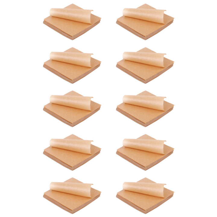 5000 Pcs Unbleached Parchment Paper Baking Sheets, Inches Non-Stick Precut Baking Parchment, Perfect for Wrapping