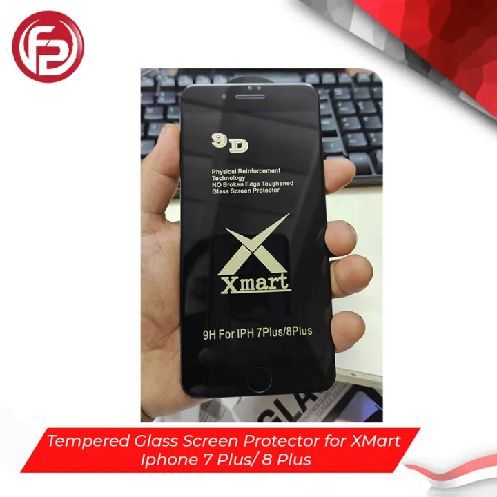 Apple%20iPhone%207%20Plus%20/%20Apple%20iPhone%208%20Plus%20XMart%20Tempered%20Glass%20Screen%20Protector%20-%20Image%208