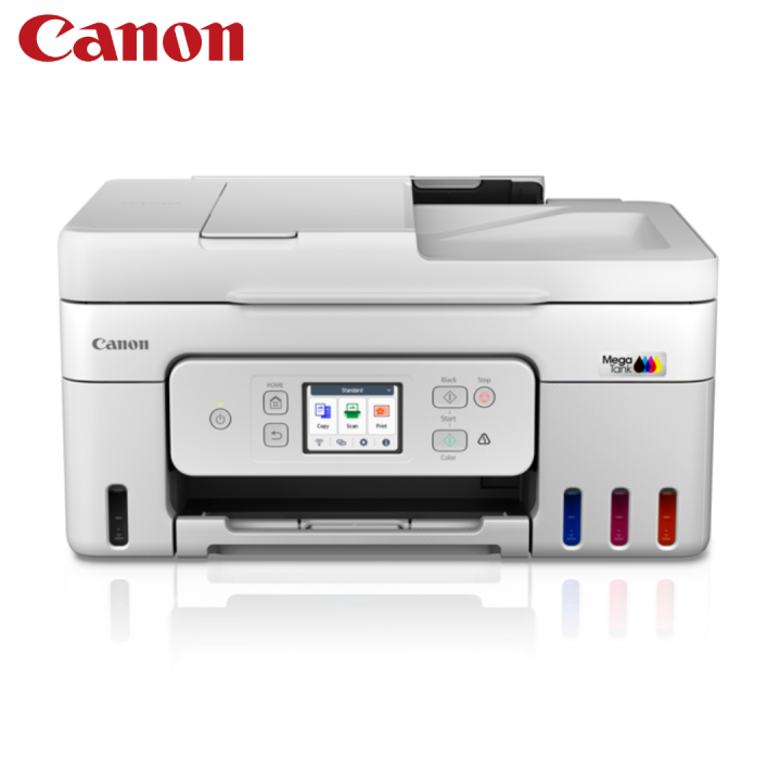 Canon Pixma G4780 Auto 2-Sided | 35-Sheet ADF 3 in 1 Wireless Multi-Function Ink Tank Colour Printer (w Auto-Duplex and ADF)