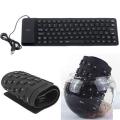 Silicone Flexible Soft Roll-up Waterproof Portable USB Wired Keyboard for PC Notebook Laptop. 