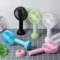 Mini Portable Fan Rechargeable With Stand 3 Speed And Long Lasting Battery Backup. 