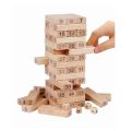 Big Jenga Wooden Toy, Jenga Wooden Number Game. 