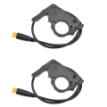 fasdaga 2X Ebike Thumb Throttle Quick Disassembly Fit Left/Right Hand Finger Throttle for 24V/36V/48V Electric Bicycle Accessor. 