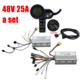 2X Electric Scooter Dual Drive Controller JP 48V 52V 60V 25A Brushless Controller AB Front Rear Drive Controller Kit,3. 