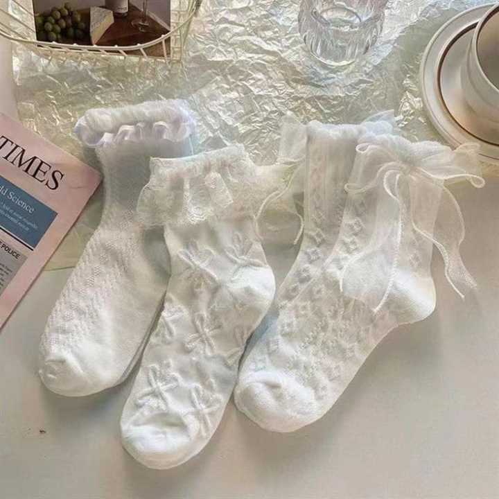 1%20Pair%20Adorable%20Women's%20Bowknot%20Ruffle%20Frill%20Socks%20Set%20%E2%80%93%20Elegant,%20Cute,%20and%20Trendy%20Accessory%20for%20a%20Chic%20Look%20%E2%80%93%20Ideal%20Gift%20for%20Any%20Special%20Occasion%20-%20Image%204