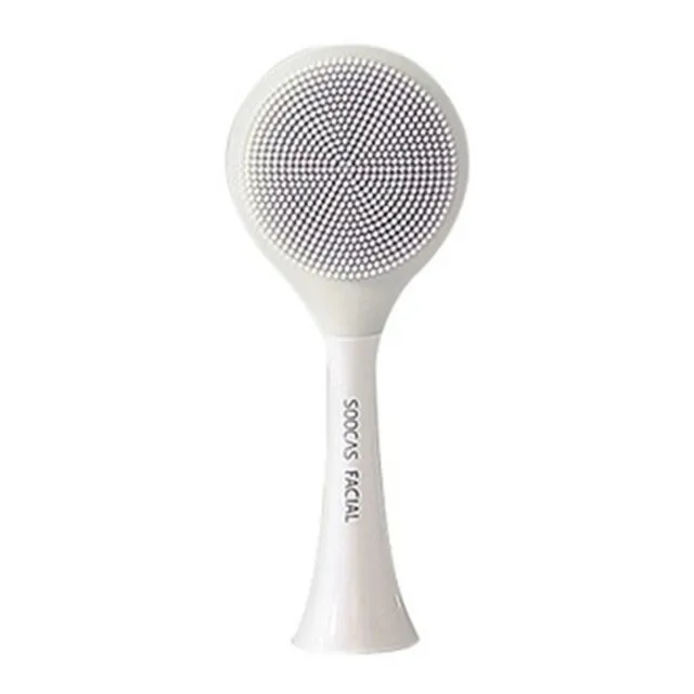 SOOCAS%20Gentle%20Facial%20Cleansing%20Brush%20Food%20Grade%20Silicone%20High-density%20Soft%20Fine%20Bristles%20Fit%20with%20X1/X3/X5%20Electric%20Toothbrush%20from%20Ecosystem-Gray%20-%20Image%207