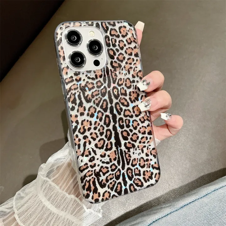 Vintage%20Leopard%20Print%20Phone%20Case%20For%20iPhone%2016%2015%2014%2013%2012%20Mini%2011%20Pro%20Max%20X%20XR%20XS%207%208%20Plus%20SE%20Dream%20Shell%20Leopard%20Marble%20Cover%20-%20Image%205