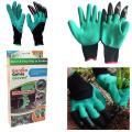 Garden Genie Gloves With Claws For Digging & Planting. 