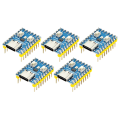 RP2040-Zero Microcontroller Development Board for RP2040 Dual-Core M0+Processor 2MB Flash 5Pcs. 
