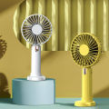 10mA handheld fan with base USB large wind desktop fan. 