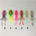 1Pcs Luminous 10/12/15cm Fishing Tackle Artificial Lures Soft Bait Fishing Lure Squid Baits. 