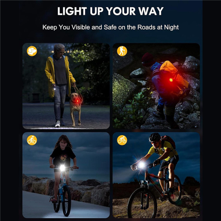 JINMY%202X%20Bike%20Lights%20%5B4+6%20Modes%5D,%20USB%20Rechargeable%20Bike%20Lights%20Front%20&%20Back,%20IP65%20Waterproof%20Bicycle%20Lights%20for%20Road%20Mountain%20-%20Image%203