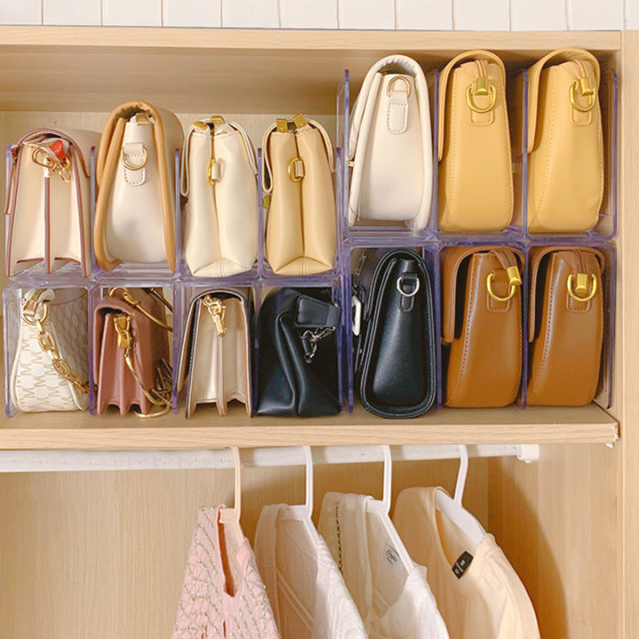 Handbag%20Storage%20Box%20Divider%20Shelf%20Bag%20Storage%20Rack%20Handbag%20Storage%20Wardrobe%20Storage%20Finishing%20Cabinet%20Partition%20Display%20Case%20-%20Image%202