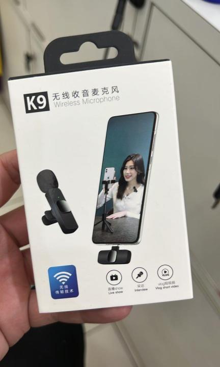 k9%20Wireless%20Microphone%20For%20Type%20C%20Live%20show,%20Tiktok,%20Vlog,%20Video%20short%20from%20Phone%20-%20Image%206