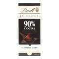 Lindt Excellence 90% Cacao Dark Choclate 100Gm. 