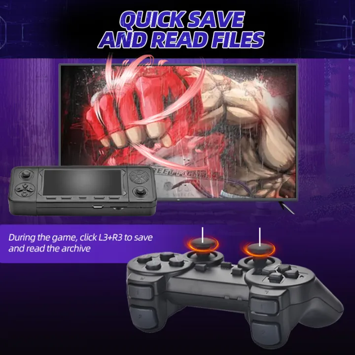 Game%20Emulator%2044NDS/PSP%20for%20Applicable%203D%20Stick%20X9PRO%20New%202025%20Gaming%204K%20TV%20Video%20Game%20Console%20Games%20PS1/N64/+42000%20Retro%20-%20Image%204